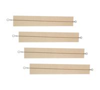 Ciieeo 4 Bandes de Thermoscellage 400 MM pour Soudeuse Manuelle sous Vide Éléments Chauffants en Fil Plat Tissu Accessoires de Remplacement pour Scelleuse Plastique Couleur Aléatoire
