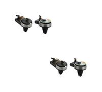 Ciieeo 4 Ensembles Diffuseur de Parfum pour Forme de Vinyle avec Clips Pratiques pour Sortie Air Parfum Aromathérapie pour Auto Bureau et Maison