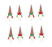 Ciieeo 4 Ensembles Ensemble De Bouteilles De Noël Christmas Christmas Decorations Tasse avec Paille Sachets De Boissons pour Les Festivals Décor De Vin Décor De Noël 2 Pièces * 4