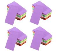 Ciieeo 4 Ensembles Papier pour Semences Sacs De Rangement Pratiques pour Petits Objets De Couleurs 160 Pièces * 4