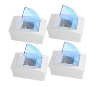 Ciieeo 4 Pièces Boîtier de Distribution Électrique avec Fenêtre Transparente Circuits Installation Intérieure pour Usage Résidentiel et Commercial Protection Étanche et Observation Facile
