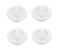 Ciieeo 4 Pièces Bouchon de vidange congélateur Bouchons de Drainage réfrigérateur Caps de vidange des fuites Stoppers de Drainage Plus Plastique Blanche