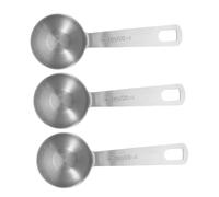 Ciieeo 4 Pièces Cuillères à Mesurer Inox Tsp pour Cuisine et Pâtisserie Cuillères Précises pour et Solides Design Compact pour Rangement Optimisé