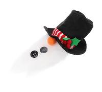 Ciieeo 4 Pièces Ensemble De Bouteilles De Noël Manchon De Bouteille Adorable Couvre-Bouteille Couvre-Bouteilles De Vin Approvisionnement De Noël e- De Chiffon