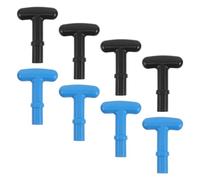 Ciieeo 4 Pièces Poignée de T pour Pagaie de Kayak et Canoë, Remplacement en Plastique PE, Compatible Diamètre 23mm, pour Sorties Récréatives et Compétitions