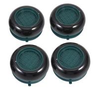 Ciieeo 4 Pièces Rack De Base De La Machine à Laver Amovible Pied Piédestal De Laveuse Rester Remplacement Stabiliser Coussins De Laveuse Tapis Anti-vibration Abdos Vert