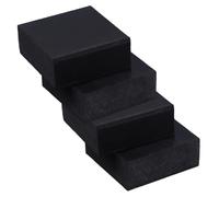 Ciieeo 4 pièces Tapis Anti-vibration Caoutchouc pour Protection Sol Maison Amortisseur Coussin Antidérapant pour Équipement Fitness Meubles