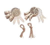 Ciieeo 40 Pièces Kit Attrape- pour DIY Formes Brut à Décorer Décorations Murales Suspendues Polyvalentes pour Chambre et Fête