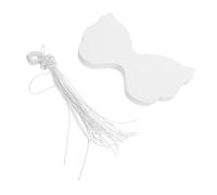 Ciieeo 40 Pièces Masques Papier Blanc Diy pour Garçon Fille Masques à Peindre et Décorer Activité Familiale pour Carnaval et Halloween