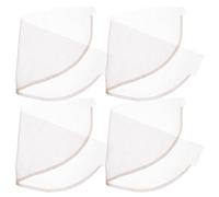 Ciieeo 4pcs Fermeture de Postiche Base Filet de Dentelle Confortable pour Fabrication et Réparation de Perruques DIY Accessoires Essentiels