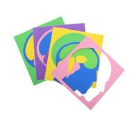 Ciieeo 4Pièces Puzzle du pour Garçon Fille Éducatif Montessori pour Apprentissage à et Favorise Développement Cognitif