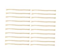 Ciieeo 5 Ensembles Mèche De Kérosène en Coton Bougie À Mèche Combustible pour Torche Tiki Mèche De Lampe Souder Support De Mèche De Bougie Lampe Au Ghee Fil De Coton 20 Pièces * 5