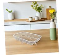 Ciieeo 5 pièces Support Friteuse à Air Acier Inoxydable Lot de Racks de Cuisson Déshydratation Refroidissement et Égouttage pour Four Barbecue et Cuisine