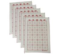 Ciieeo 5 Pièces Tapis de Calligraphie en Feutre, 70x50 CM | Absorbe L’excès D’encre, Surface Stable pour Papier et Pinceaux, Usage Maison et Écriture sur Bureau