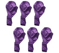 Ciieeo 50 Pièces Ballons Métalliques Violets Latex Épaissis pour Anniversaire Mariage Shower et