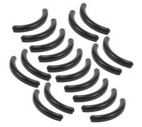 Ciieeo 50 Pièces Recharge en Caoutchouc pour Recourbe-cils Noir en Silicone Gel, Coussinets Lavables et Sûrs Maquillage Précis et Confortable