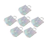 Ciieeo 6 Pièces Réutilisable Brillant D'Épicerie Réutilisable D'Épicerie Goodies Supports d'emballage À Main À Main De Vêtement en Plastique