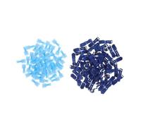 Ciieeo 60 Paires Connecteurs de Raccordement Rapide T-tap Bornier T pour Câbles Électriques Connecteurs Spade pour Installation Sans Dégâts Compatible Fils Mm² Rapide pour Câblage Audio
