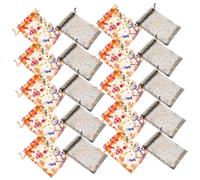 Ciieeo 60 Pièces Halloween Organza Candy Pouches Pumpkin Spider Drawstring Bags For Party Favors Treats Snacks