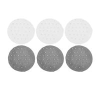 Ciieeo 6pcs Filets à Cheveux avec Cristaux en Polyester Maille Invisible pour Chignon Élégant, Adaptés pour Performances et Danseuses Femmes et Filles