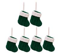 Ciieeo 6pièces Chaussette De Noël Décoration Cadeau pour Sapin De Noël Pochette Jolie à Suspendre