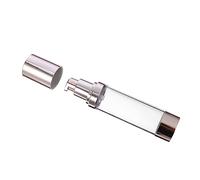 Ciieeo 6pièces Flacon à Pompe Réutilisable Distributeur Portable pour Cosmétiques Flacons Vides Rechargeables sans Air