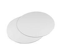 Ciieeo 6pièces Toile Ronde pour Peinture Planche Toile Artistique Idéale pour Huile Et Tempéra Et Économique pour Étudiants Et De