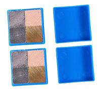 Ciieeo 8 Pièces Set de Cubes de Aluminium Cuivre pour Expériences de Chaleur Matériel Éducatif de Recherche sur Spécifique Boîte de Rangement