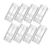 Ciieeo 8 Pièces Tube à Spirale Plastique 30ml pour Déodorant Solide Rechargeable Portable pour Fabriquer Vos Propres Déodorants la Maison