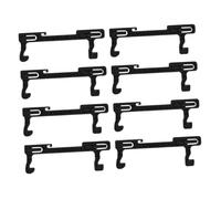 Ciieeo 8pièces Crochet de Loquet de Porte Plastique pour Micro-ondes Lot Rechange Compatible avec Modèles Gfcnl Marque Générique Installation Facile sans Outil
