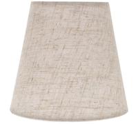 Ciieeo Abat Jour Doré Abat-jour en Tissu et Fer pour Lampe de Table ou Lampadaire, Douille E14, Effet Décoratif et Pratique, Salon