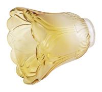 Ciieeo Abat-Jour en Verre Doré pour Lampe de Table Cache-Lampe Remplaçable Diffuseur de Lumière pour Salon et Chambre Accessoire Luminaire Décoratif