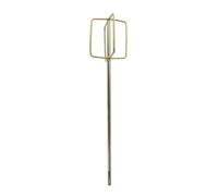 Ciieeo Accessoire de Mélangeur de Peinture pour Perceuse en Acier Or, Outil et Facile à Utiliser pour Peinture, Ciment et Bétonnière Réutilisable