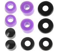 Ciieeo Accessoires Trucks Skateboard en PU Violet Rondelles Amortisseurs pour Bagues de Trucks de Skateboard Kit de Coupelles de Pivot et Surfskates pour Usage Extérieur et Figures