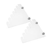 Ciieeo Acrylic Knife Storage Rack Transparent Wall-mounted Organizer For Fruit And Tool Knives Compact Space-saving Display Stand