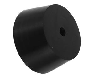 Ciieeo Activateur de Diapason en Silicone Noir Multifonction, Outil D’entretien Précis pour Diapasons, Accessoires en Silicone Ton sur Ton, Compact et Léger, pour Musiciens et Thérapie