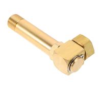 Ciieeo Adaptateur de Tuyau D'arrosage en Cuivre pour Enrouleur, Raccord Pivotant Coudé, Facile à Entretenir, Compact et Portable, Trou de 1 Pouce pour Réparation Rapide