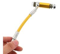 Ciieeo Adaptateur Prolongateur Durite de Frein Hydraulique Moto Raccord Étanche Anti-fuite Extension Flexible pour Système Freinage Performant