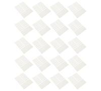 Ciieeo Ajusteur de Bague Invisible en Silicone Transparent 20 Pièces 12X82 CM Entretoises Confortables pour Réglage Discret de Bagues Larges Trop Grandes Outil Hypoallergénique