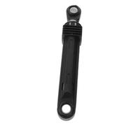 Ciieeo amortisseur de machine à laver d'évent de sécheuse évent de sécheuse plat évent de sécheuse périscope connecteur d'évent de sécheuse magnétique Plastique Black