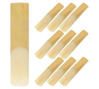 Ciieeo Anches de Saxophone Ténor 10 Pièces Force 2,5 Traditionnelles, Kit D’anches de Remplacement pour Saxophone Ténor, Accessoires Instruments de Musique, Adaptées aux Musiciens