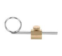 Ciieeo Anneau de Tirage de Trompette en Métal, Accessoire pour Piston, Bague de Doigt à Valve Compatible Universellement, Outil de Maintien Stable pour Instrument de Musique en Cuivre,