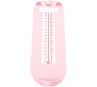 Ciieeo Appareil de Mesure du Pied pour Garçon et Filles et Bébés, Règle Précise en Abs et Pp, Design Cartoon Rose, pour Acheter des Chaussures en Ligne