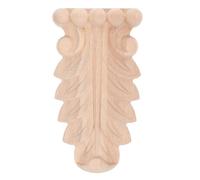 Ciieeo Applique en Bois Sculpté et Corbeaux Sculptés Style Européen, Console Vintage en Bois pour Décoration Murale Intérieure, Ornements Solide pour Meubles, Ambiance Artistique