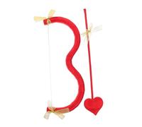 Ciieeo Arc Et Flèches Cupidon Accessoires De Cosplay pour Saint-Valentin Décoration De Costume Fournitures De Fête Cosplay De Cupidon