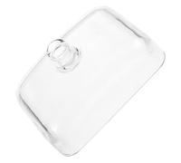 Ciieeo Assiette À Dîner avec Couvercle en Verre - Plat À Gâteau avec Couvercle Cloche À Gâteau - Couvercle À Gâteau Transparent