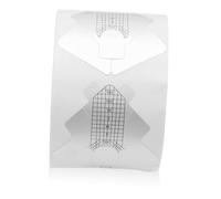 Ciieeo Autocollants de Guide de Manucure en Aluminium Épais pour Extension D'ongles, Rouleau Pratique Facile à Utiliser pour Salon de Manucure Professionnel