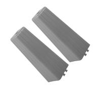 Ciieeo Bac à Litière pour Chien Colonne d'Urine 2 Pcs en PP Support de Toilettes pour Animaux de Compagnie Tapis de Propreté pour Chien et Entraînement Intérieur