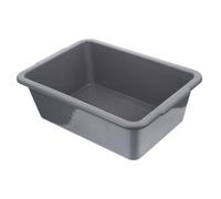 Ciieeo Bac Rectangulaire Multifonction En Plastique 34x23,8x10,9 Cm Robuste Poignées, Cuve De Lavage Polyvalente Pour Bus Commerciaux Et Rangement Cuisine