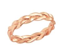 Ciieeo Bague Vintage pour Femme Dorée Taille 8 Bague Créative à Chaîne Fermée Anneau Simple et Rétro pour Doigt Bijou Chic Adapté aux Fêtes Quotidien